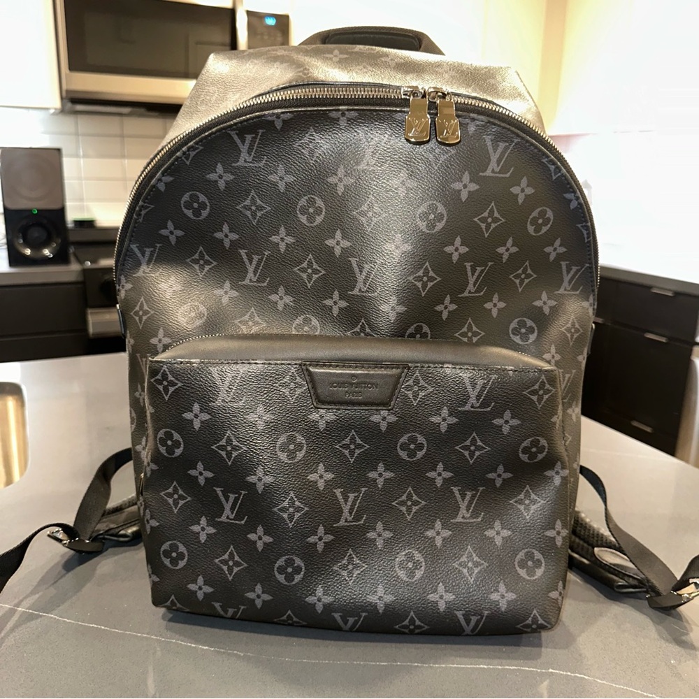 Louis Vuitton Black Monogram Eclipse Apollo Backpack